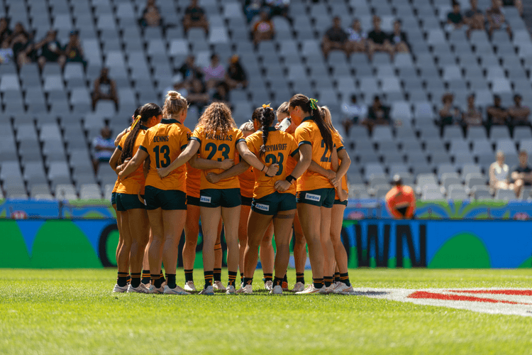 The Australian Women's Sevens have claimed their second Cape Town crown. Photo: World Rugby