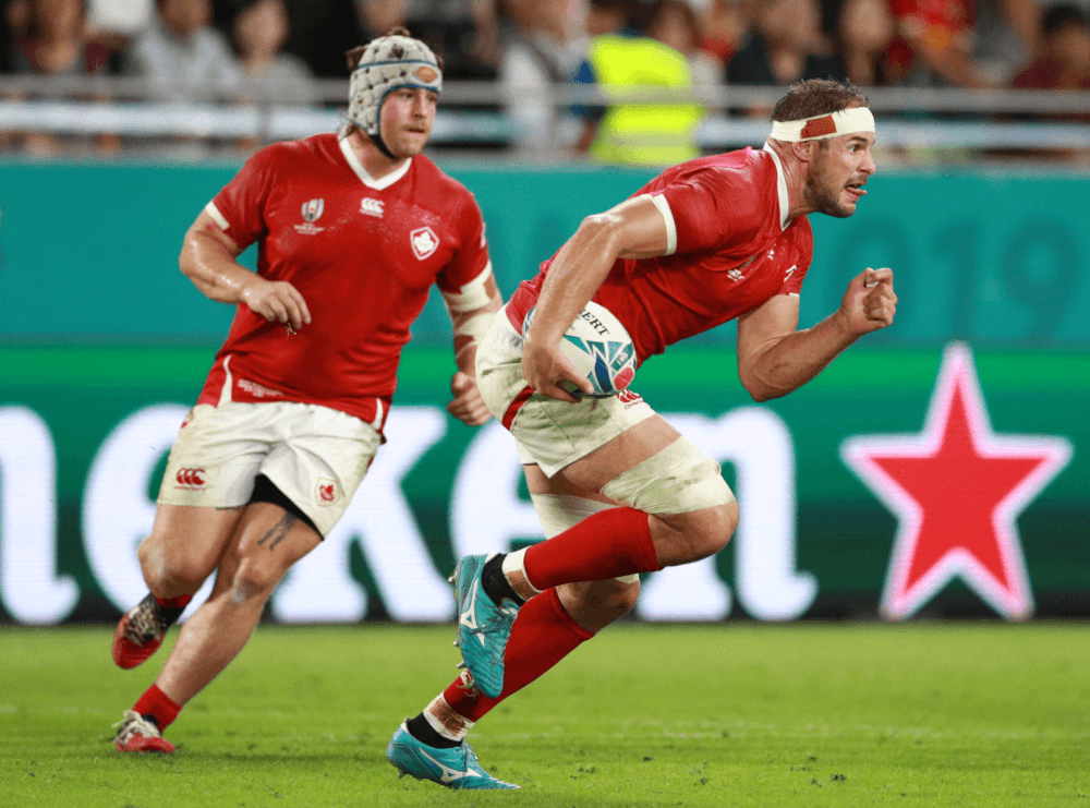 Tyler Ardron was back on flying form returning to Canada. Source: Getty