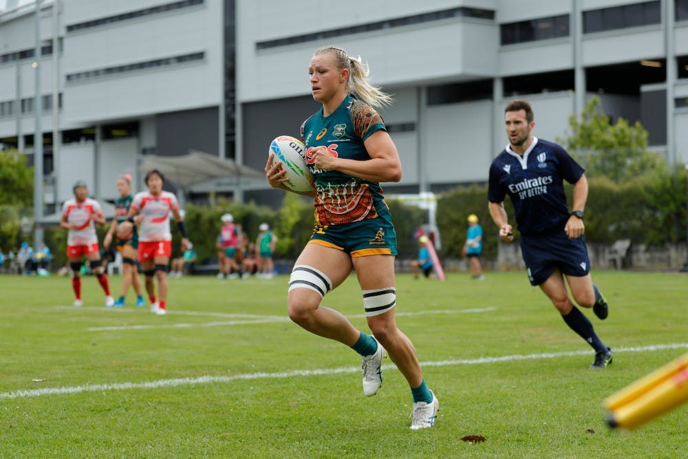 Maddison Levi picked up from where she left off in 2022. Photo: World Rugby