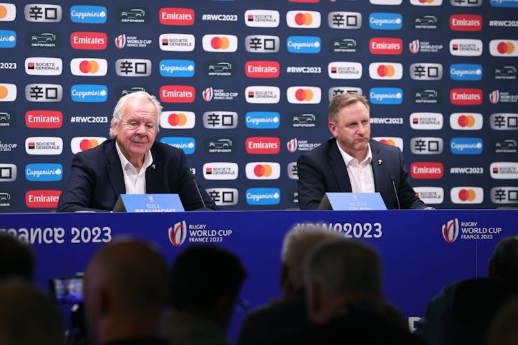 Sir Bill Beaumont and World Rugby CEO Alan Gilpin reflect on a landmark day in the sport. Photo: Getty Images