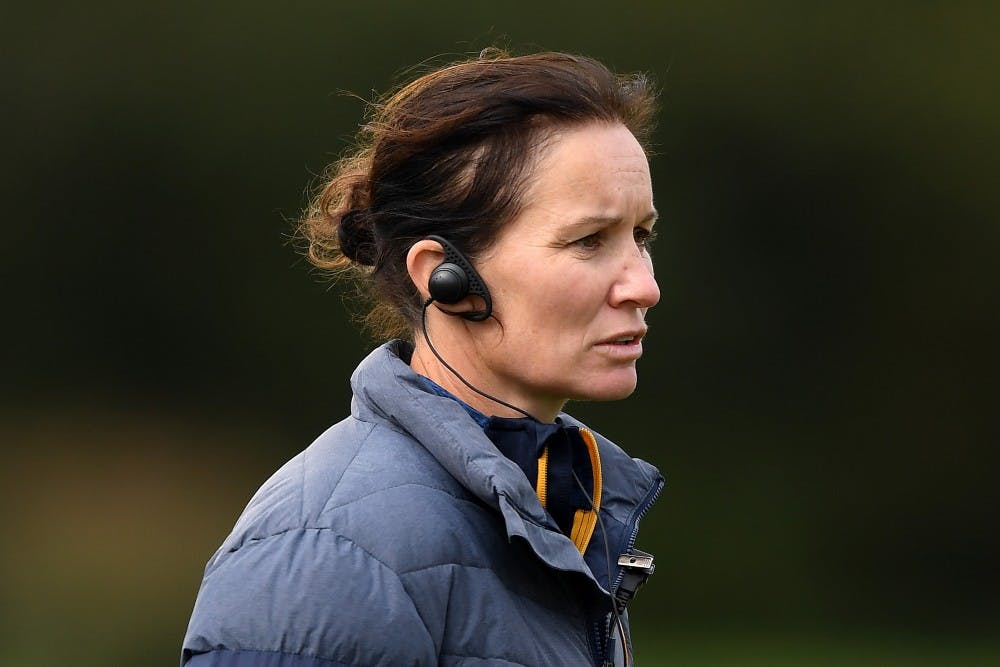Jo Yapp has been appointed Wallaroos coach. Photo: Getty Images